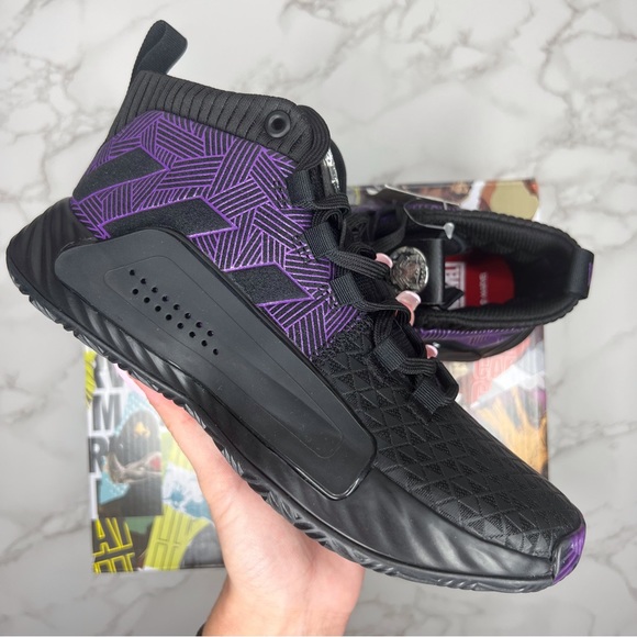 Adidas Dame 5 J x Marvel Black Panther 🦹🏾‍♂️ - Picture 6 of 15